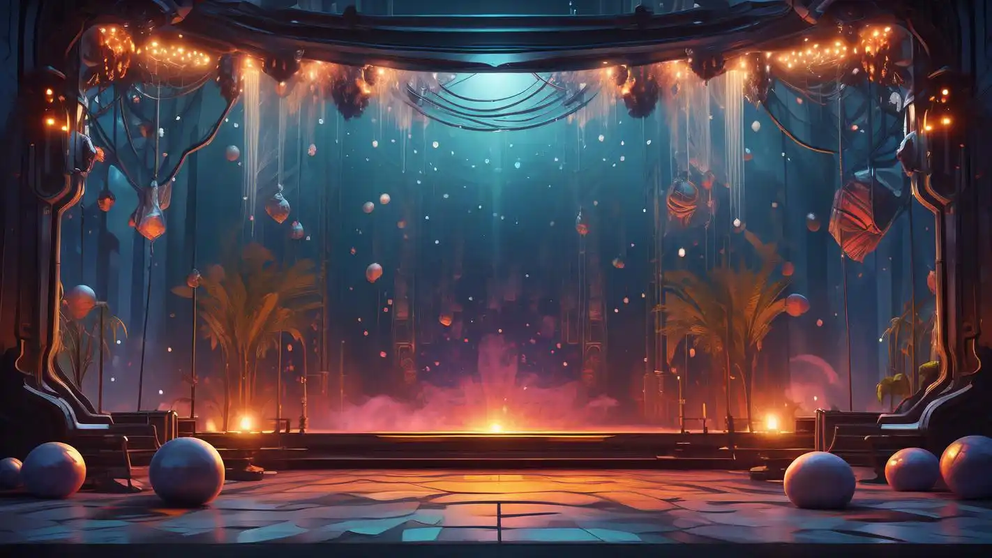 炫酷舞台背景壁纸大放送91