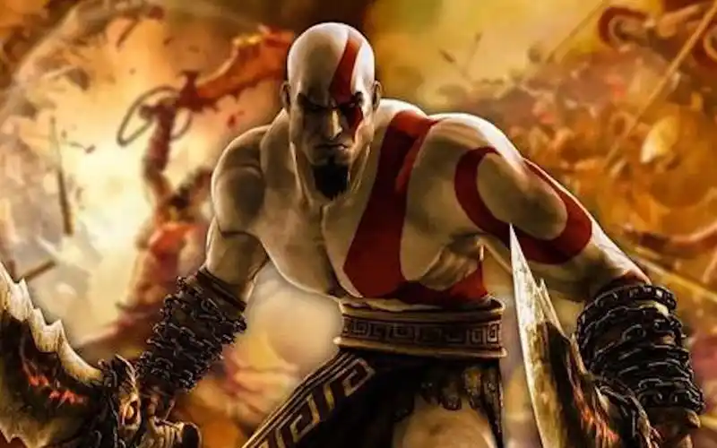 战神:奎托斯  板绘>