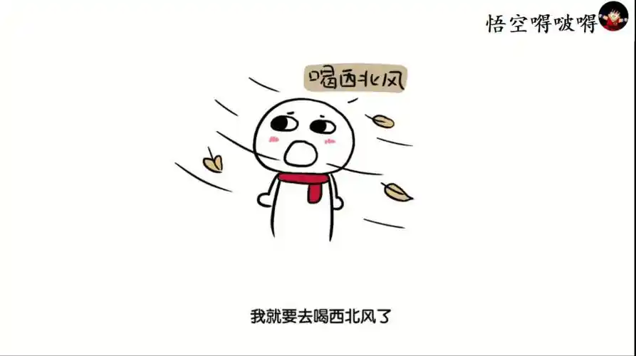 为什么穷的时候会说喝西北风