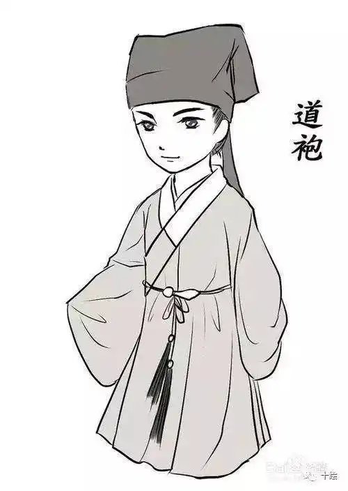 q版道士简笔画