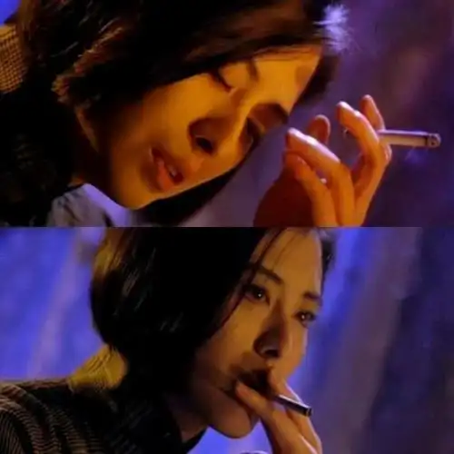 最让人移不开眼睛的抽烟女神当之无愧是王祖贤啊,看不到一丁点儿颓废