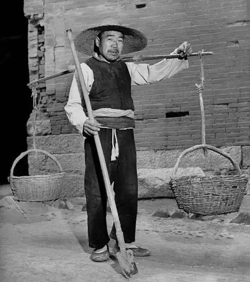 一组老照片看尽40年代的陕西临潼