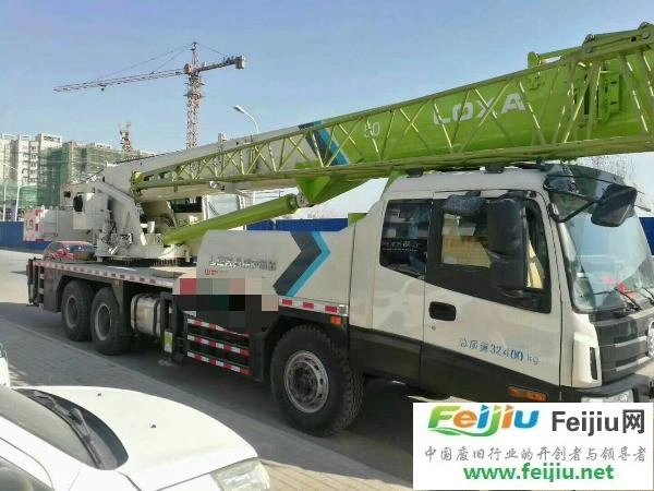 福田雷萨25吨吊车处理