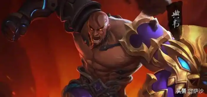 三国演义典韦名副其实的忠勇猛士典韦