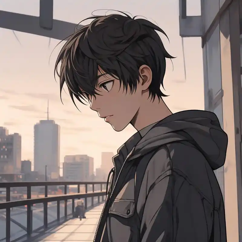 心碎动漫男生头像,谁还没几个意难平92