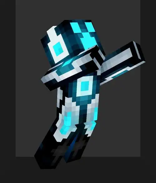 [原创]雷神机甲苦力怕 - 皮肤分享 - minecraft(我的世界)苦力怕中文