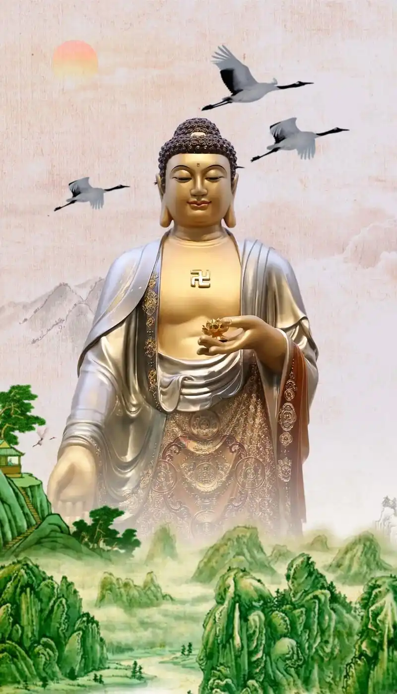 古风佛教壁纸.茫茫人海中一切皆是缘分.祝愿刷到此视频的朋 友 - 抖音