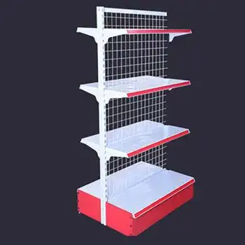 超市货架展示架便利店零食置物架批发店小卖部食品母婴多功能组合双面