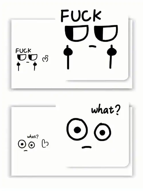 简约白底黑画头像