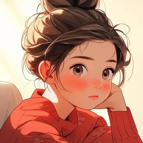 微信头像卡通丸子头高清图片 卡通头像图片大全 -【爱个性】