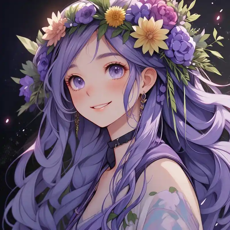 💜 紫色系女生头像大赏 💃