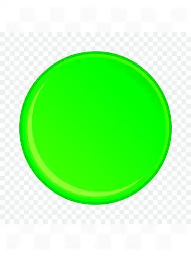 绿色圆的按钮传染媒介象的动画片例证网的卡通风格的绿色圆形按钮图标