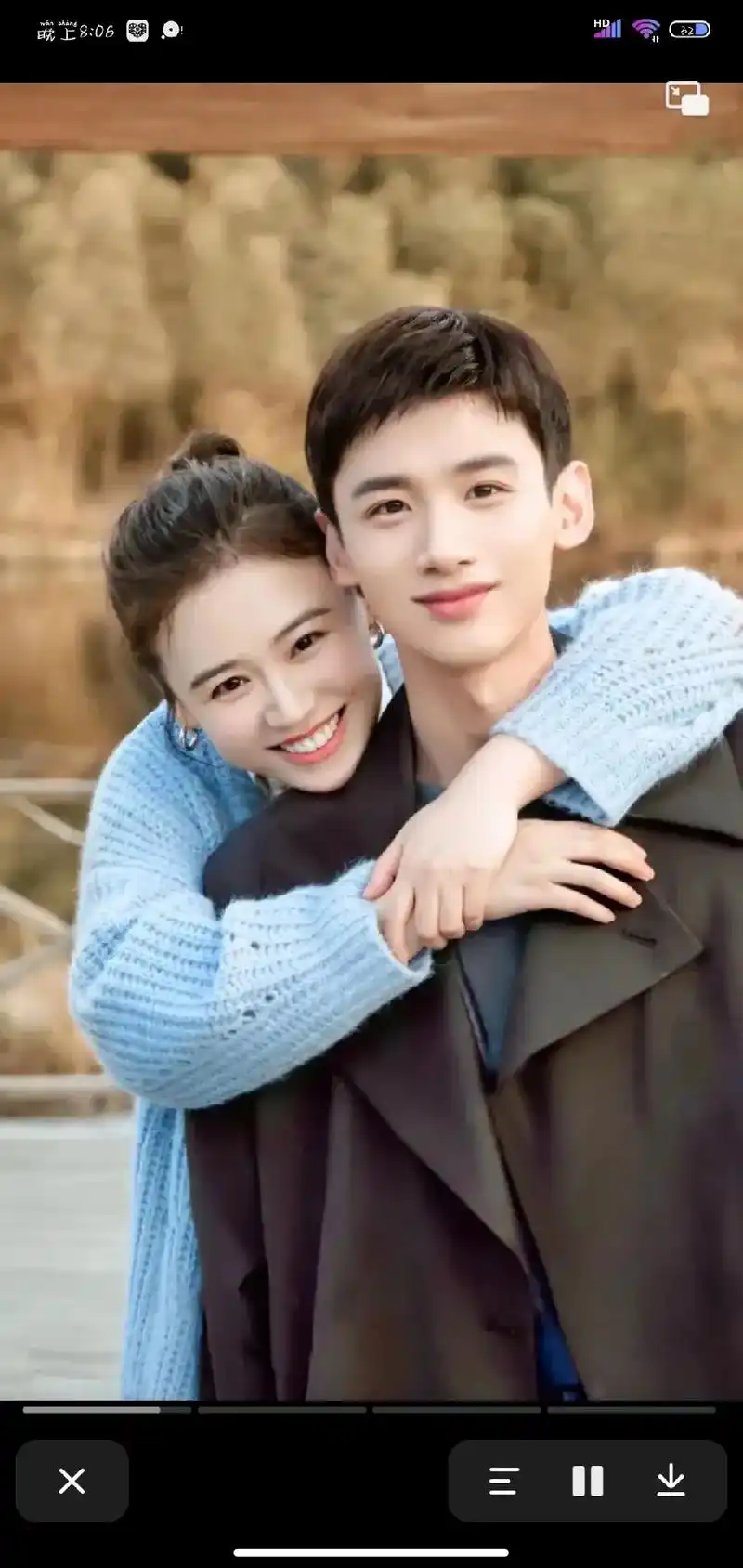 关于白敬亭与马思纯的头像来啦很好看有必要看哦