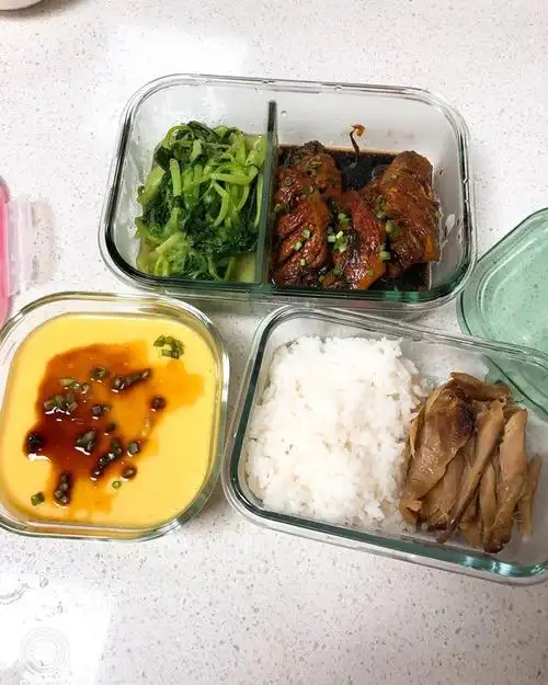 瘦了一圈的mingzhu做的带饭