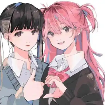 闺蜜双人动漫头像一对