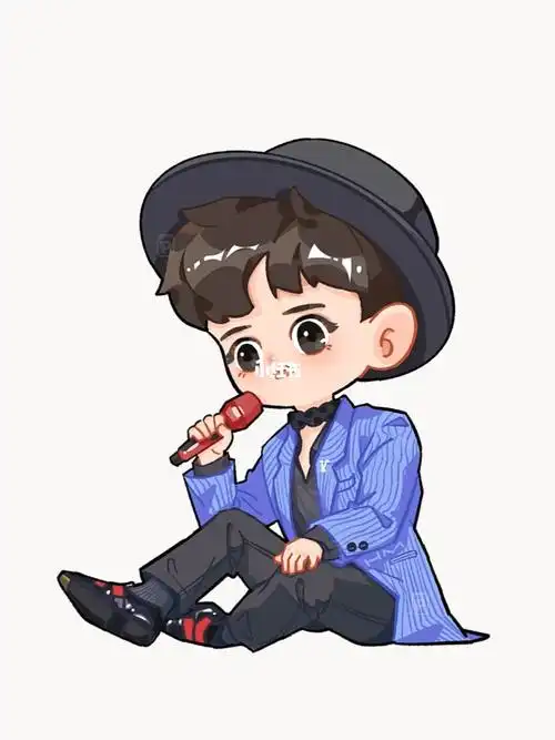 画画  #q版  #张杰