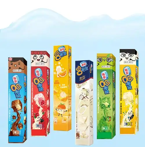 3盒雀巢八次方甜橙乳酸84g盒装8次方小脆皮冰淇淋雪糕批整箱腾旺纳跃