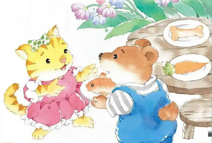 有声故事ll小熊请客