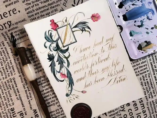 【花体英文】|纯艺术|绘画|教导主任dean - 原创作品 - 站酷 (zcool)