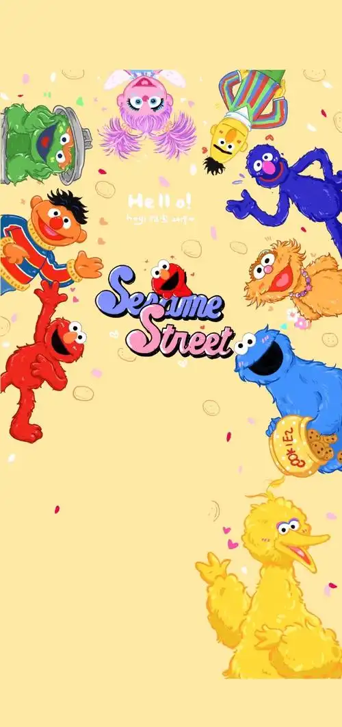 芝麻街手机壁纸