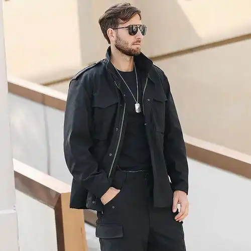 美国野战m65风衣夹克男户外军迷战地冲锋衣加厚内胆工装作训外套