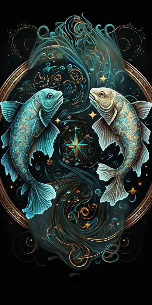 双鱼座壁纸(5幅,编号p362)