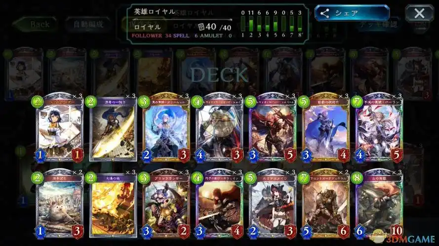 影之诗控皇搭配分享_影之诗控皇纯粹皇卫怎么配卡_3dm手游