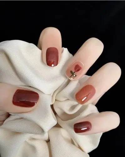 牛年美甲就是要牛气哄哄小牛造型软萌可爱还显手白