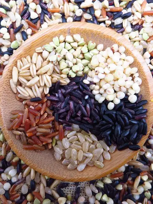 敦化小万庄5斤混合七色糙米脂减饱腹粗粮饭全胚芽谷