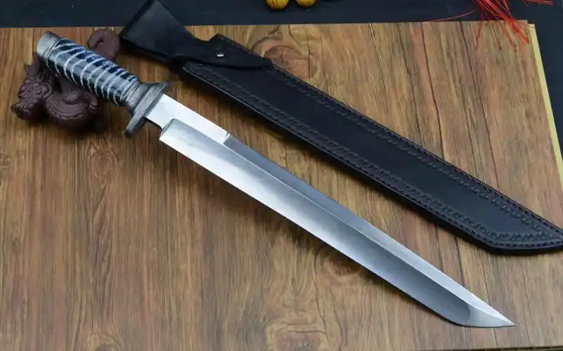 经典古印度乌兹钢长刀