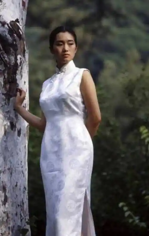 再去品味巩俐从前的那些旗袍造型,你会发现原来传统之美如此深根蒂固