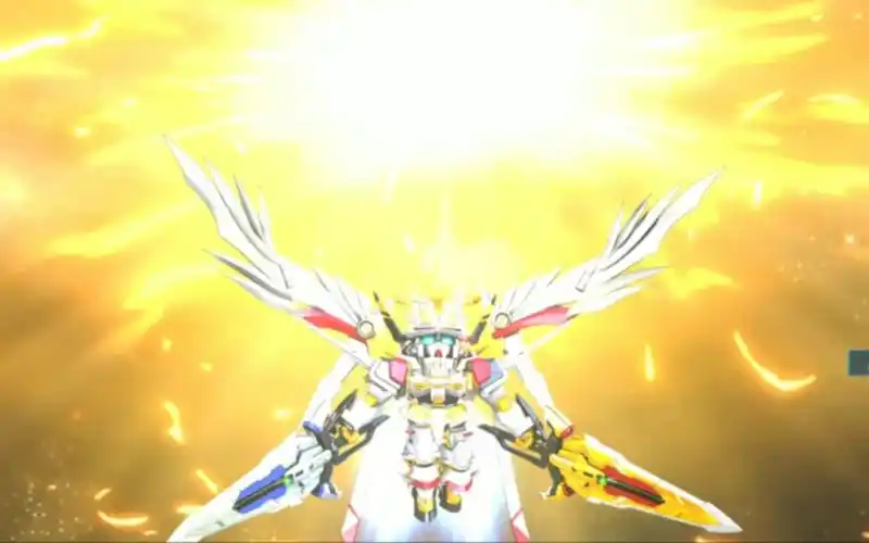 金异端高达 天照,技能展示