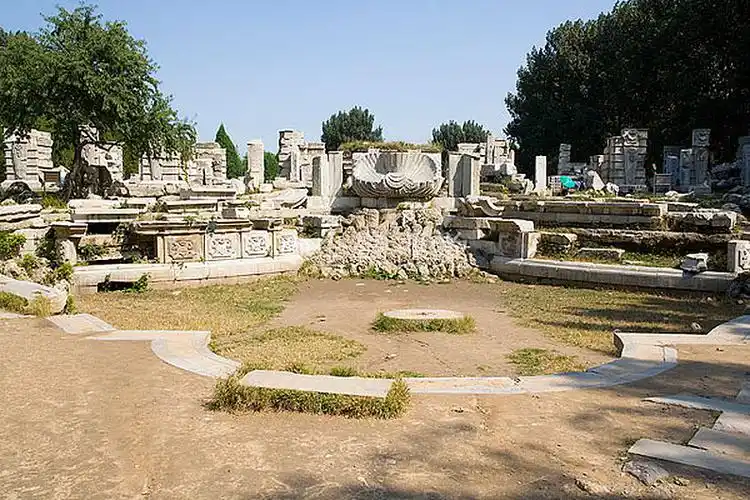 中国北京圆明园遗址公园_高清图片_全景视觉