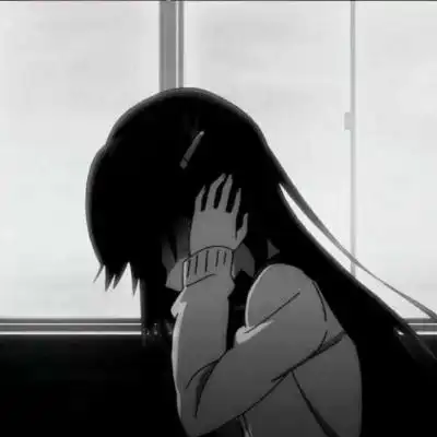 好看带有一点丧的女头像