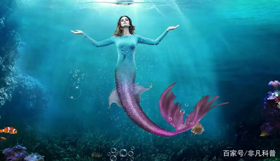 54年科学家潜入深海,拍下罕见照片,传说中的美人鱼或许真实存在