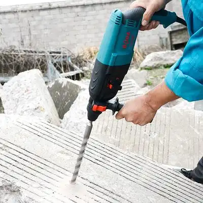 博大电锤大功率冲击钻电钻电镐三用轻型多功能工业级两用油压锤搞