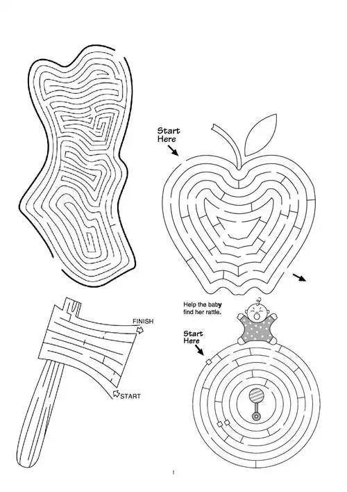 趣味迷宫(可打印)_第1页