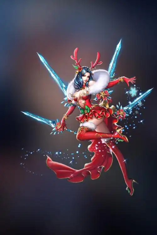 罗刹郡主.玫红冰晶