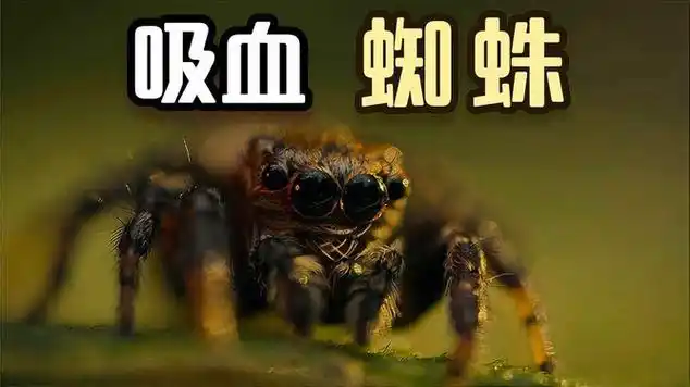 机智的吸血蜘蛛,会等蚊子吃饱喝足后,方才开始收割游戏|昆虫|动物趣闻