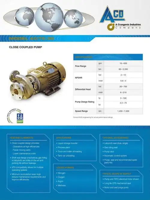 工程科技 材料科学 > acd_tc30model ac/tc-30 close coupled pump