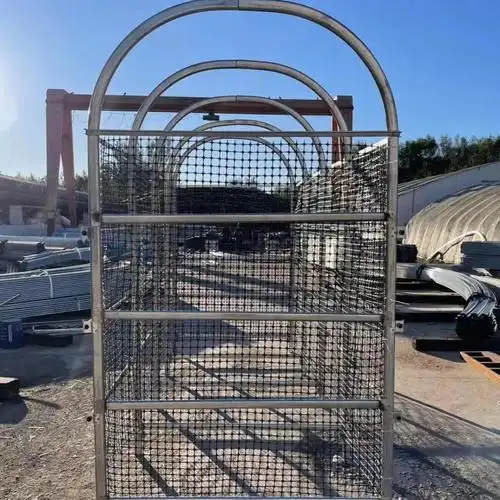 加厚玉米仓子玉米储存架子新型玉米篓子免焊接玉米围栏玉米墩子 长6米