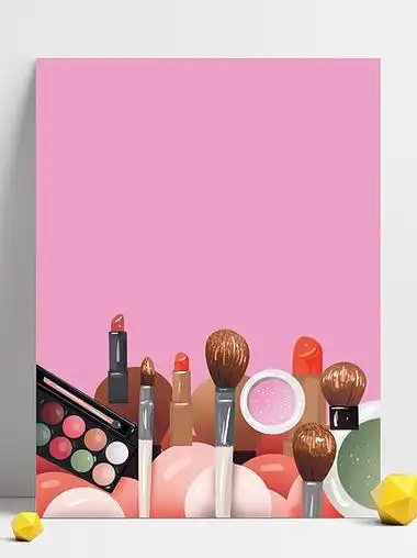 手绘美妆背景图片免费下载_手绘美妆背景素材-千图网背景图片大全