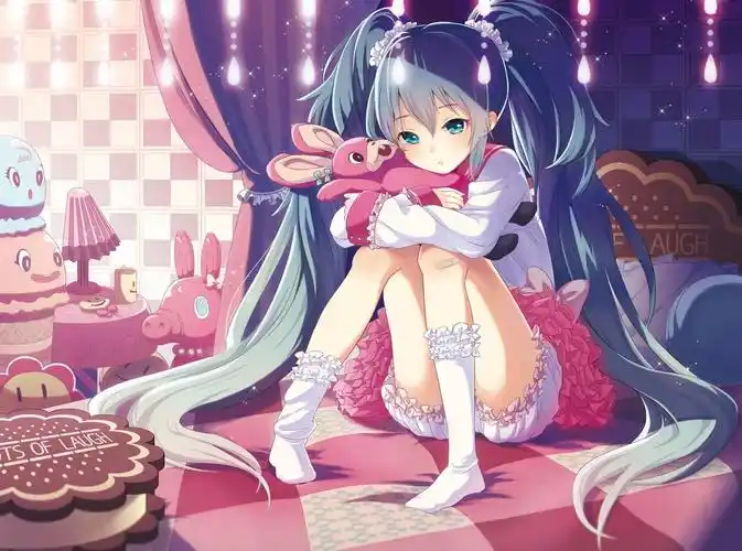 初音未来 二次元 动漫少女 壁纸 miku