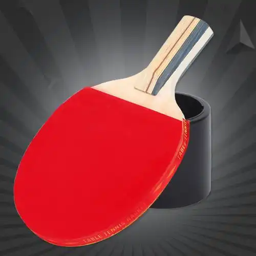 工厂直卖专业训练乒乓球拍正反学生儿童初学直拍乒乓球成品拍