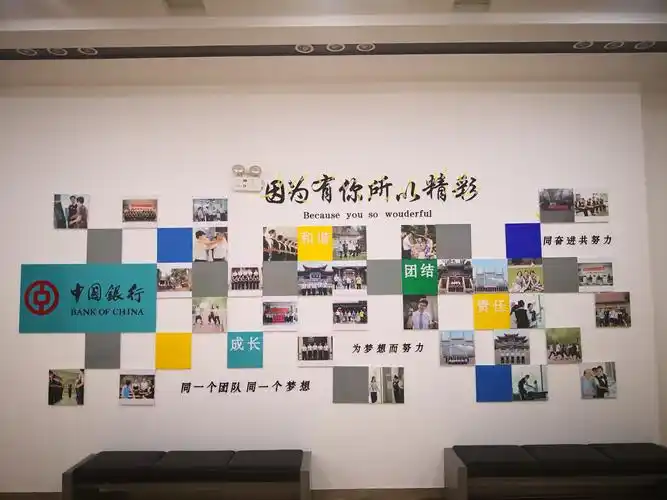 员工团队墙记录我们的风采