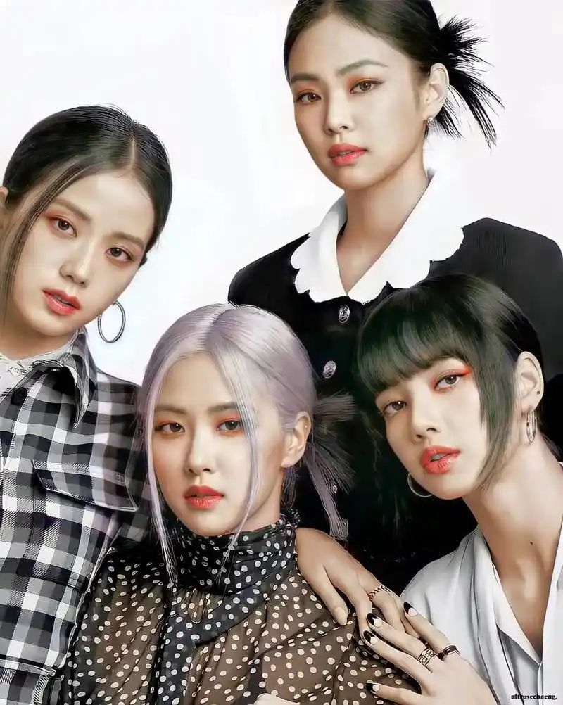 分享一组blackpink合照#blackpink @抖音小 - 抖音