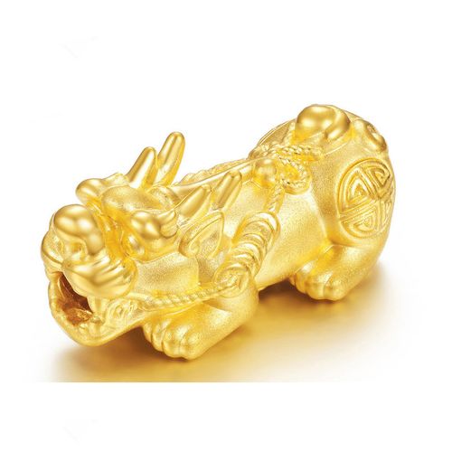 貔貅手链 黄金 招财 路路通_黄金貔貅手链3d硬足金999路路通黄金貔貅