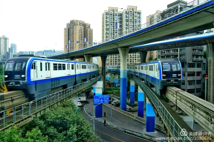 美丽重庆之轻轨