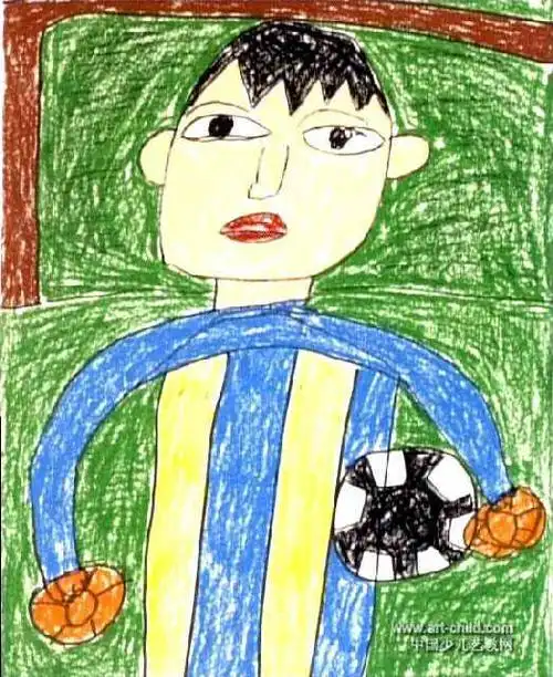 幼儿园我的理想画家简笔画