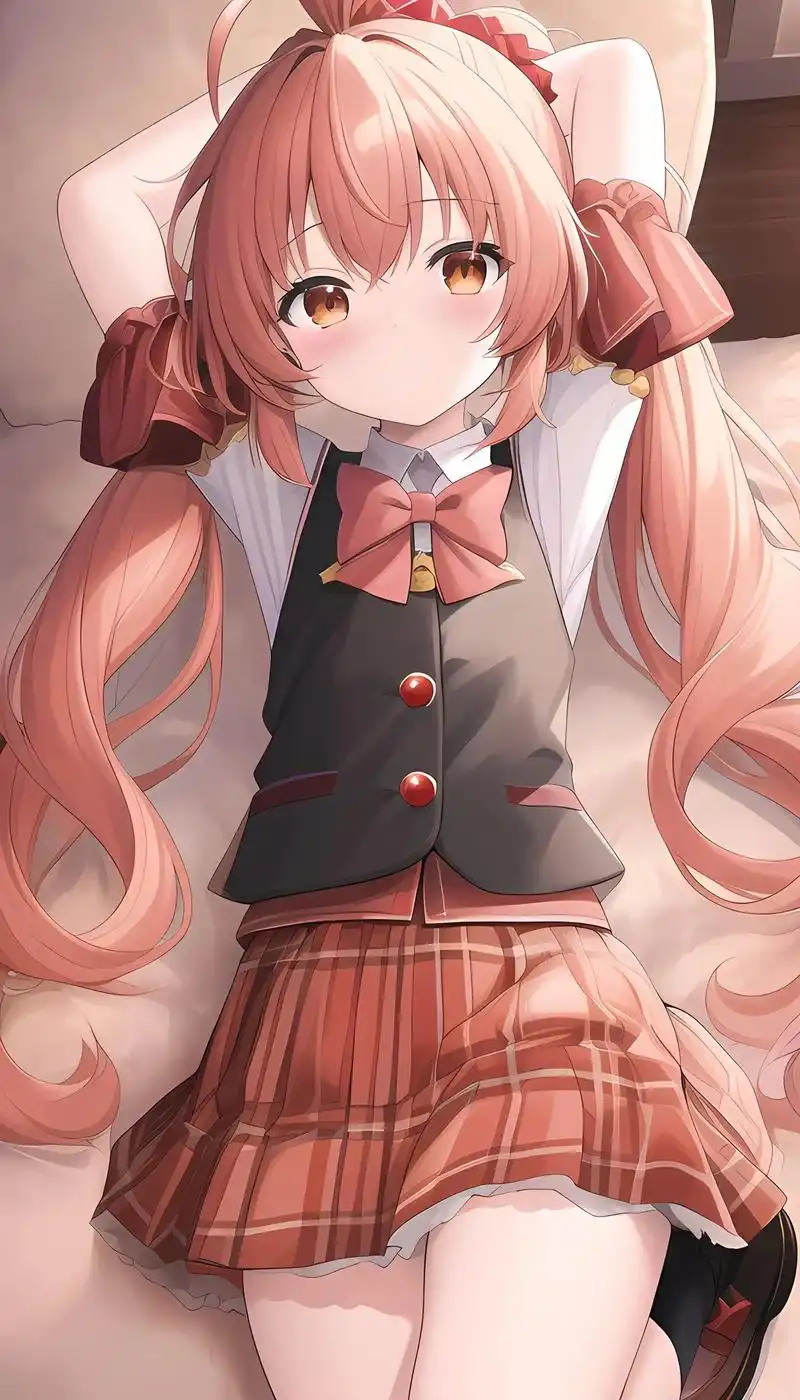 可爱的双马尾妹妹.#二次元壁纸 #图文伙伴计划 #ai绘画  - 抖音